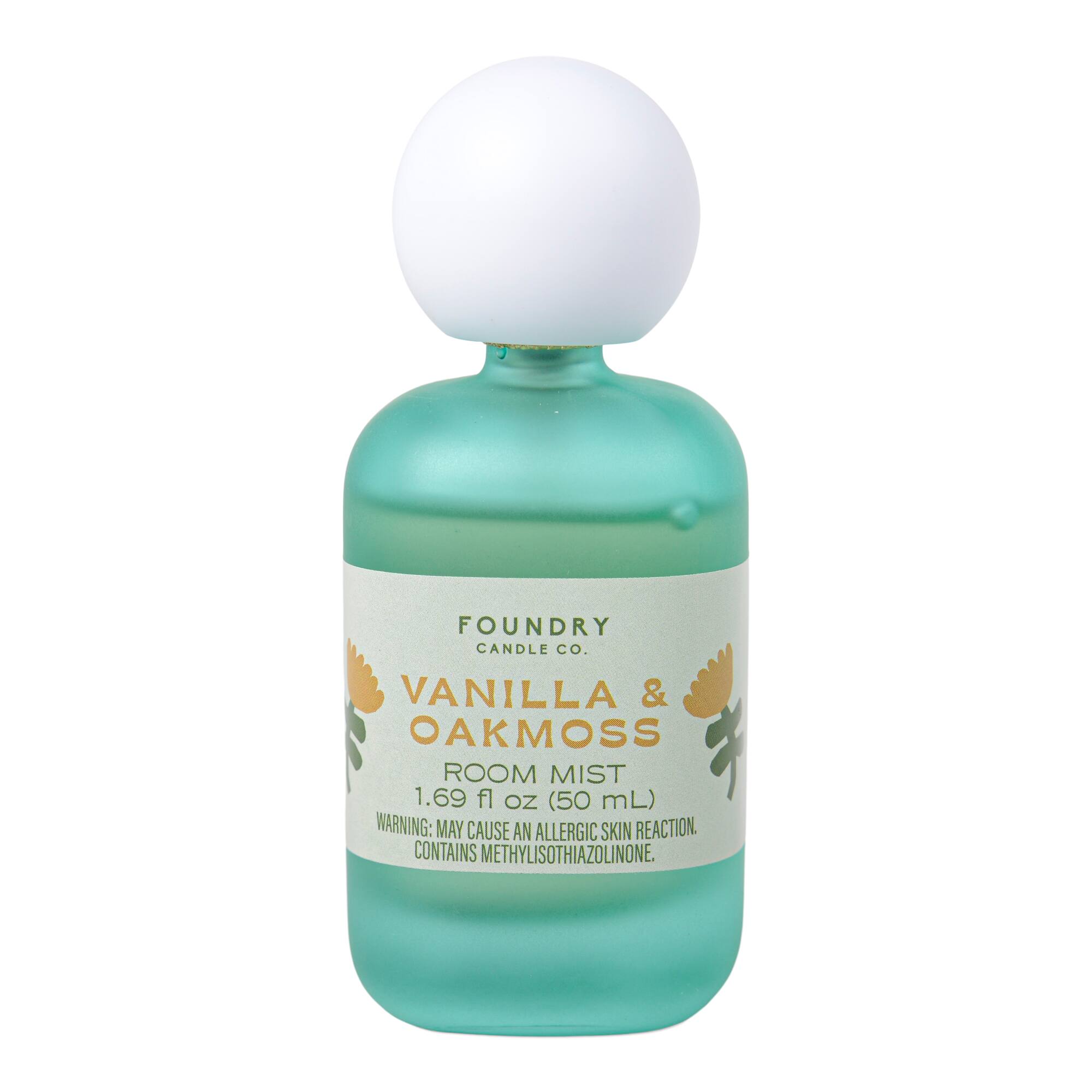 Foundry Candle Co. Vanilla & Oak Moss Room Mist